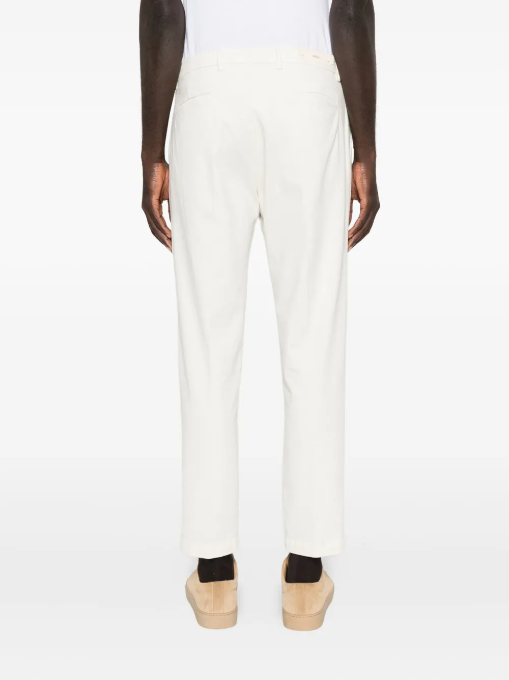 Briglia 1949 Tiberio Pleated-front Trousers In White