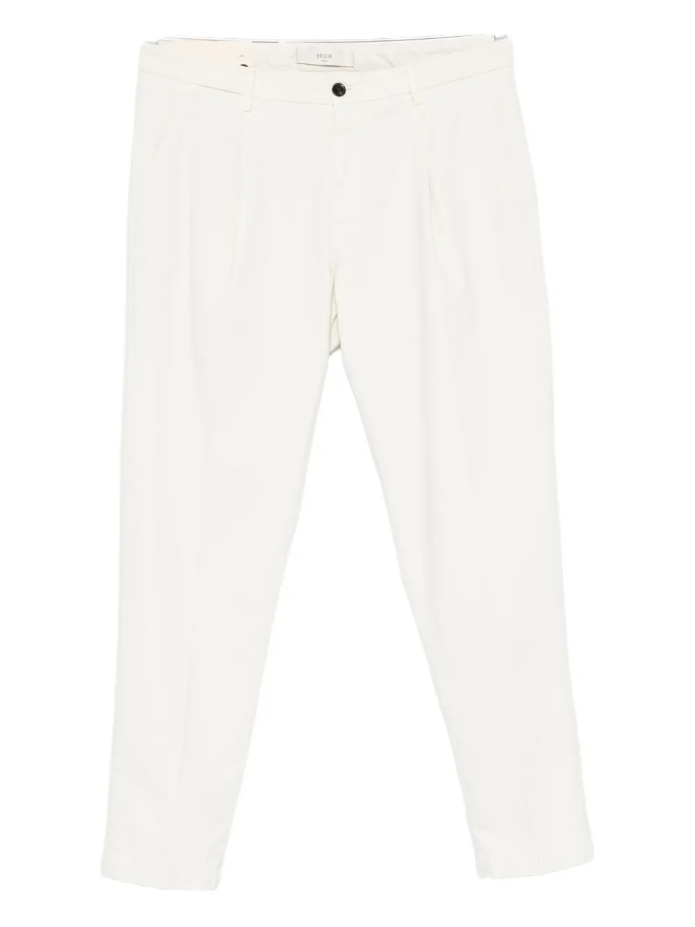Briglia 1949 Tiberio Pleated-front Trousers In White