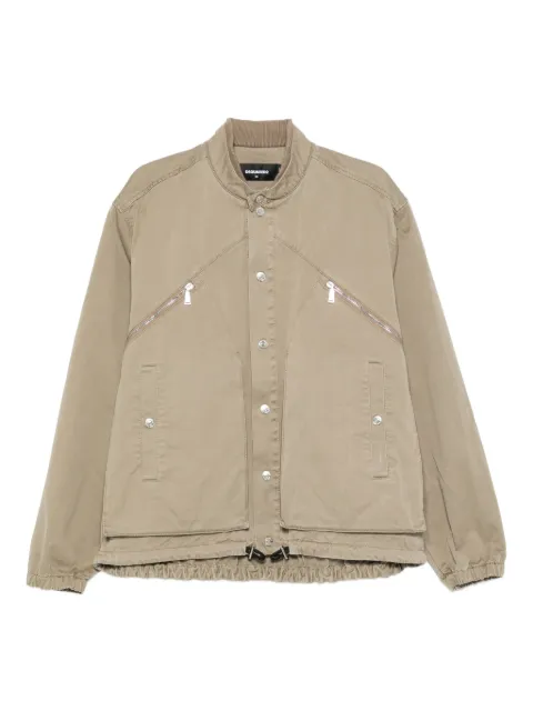 DSQUARED2 zip-pocket drawstring jacket