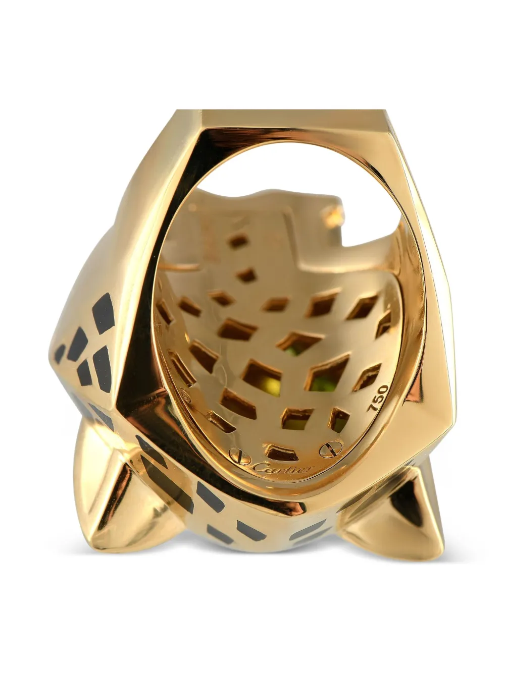 Cartier Anello Panthère de Cartier in oro giallo 18 carati con tsavorite e onice | Image 2