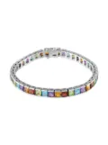 LB Exclusive 18K white gold multi-stone bracelet - Silver