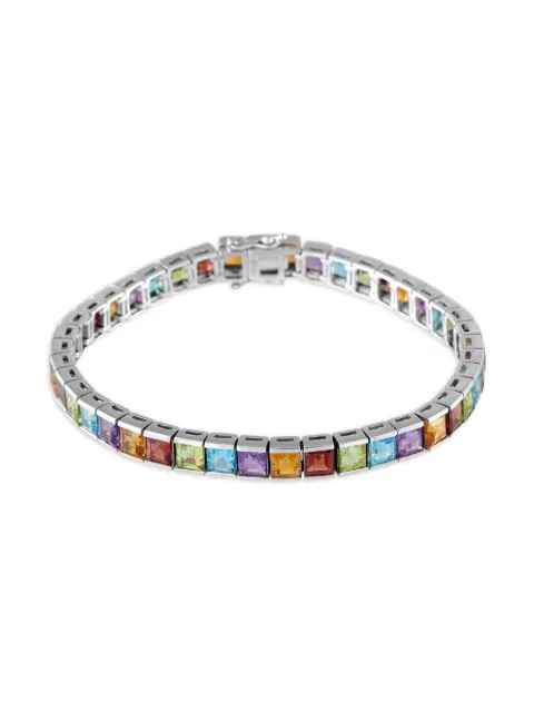 LB Exclusive 18K white gold multi-stone bracelet