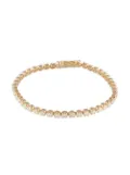 LB Exclusive 14K yellow gold diamond tennis chain