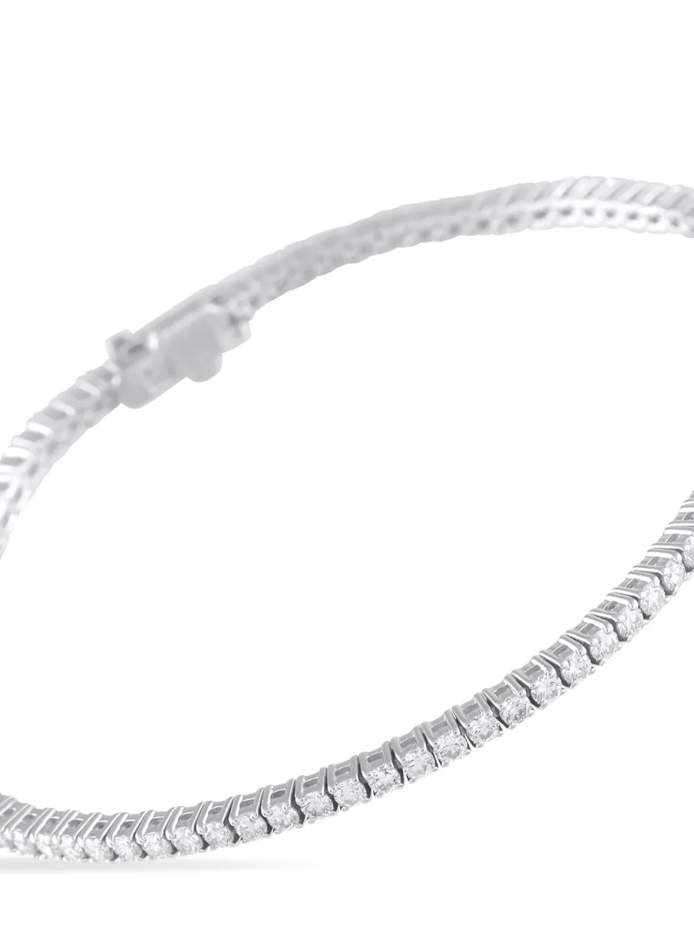 LB Exclusive 18K gold diamond tennis bracelet | Image 2