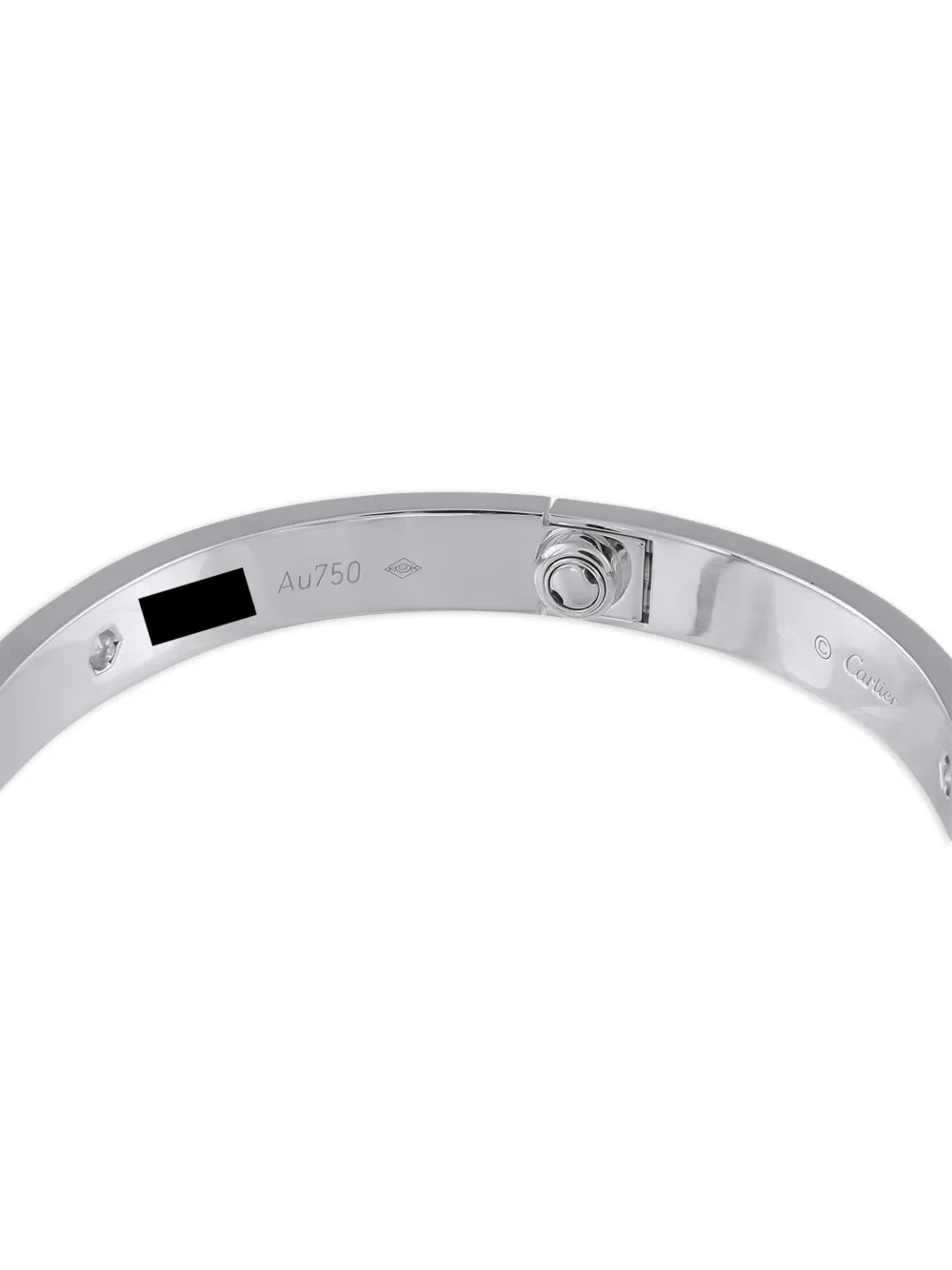 Cartier 18K white gold Love diamond bracelet | Image 2