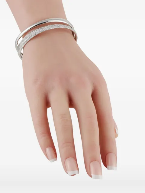 Roberto Coin Pre-Owned brazalete en oro blanco de 18kt con diamante