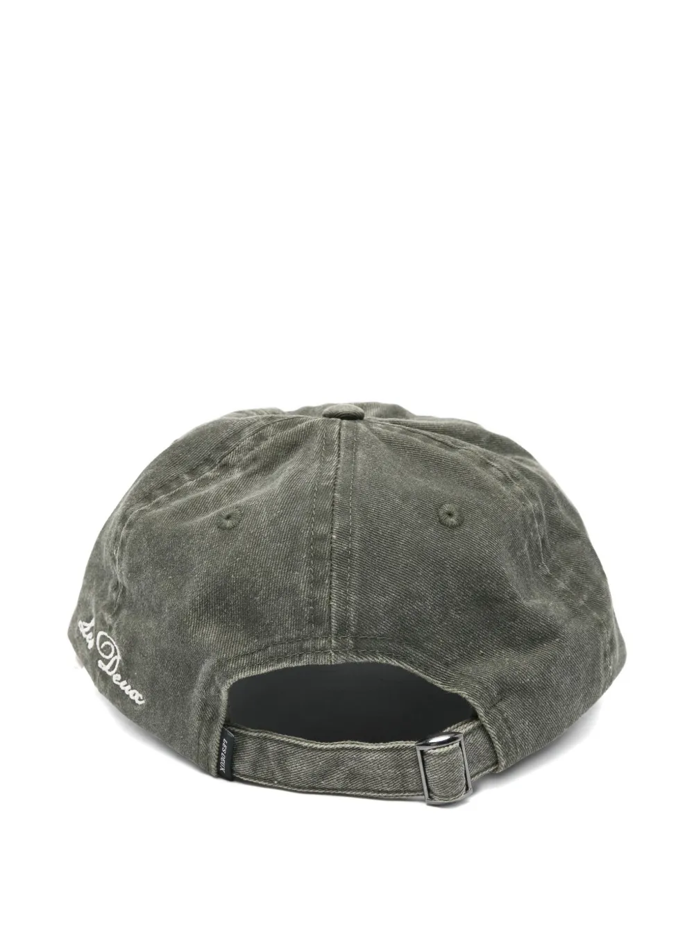 Les Deux logo-embroidered cap - Groen