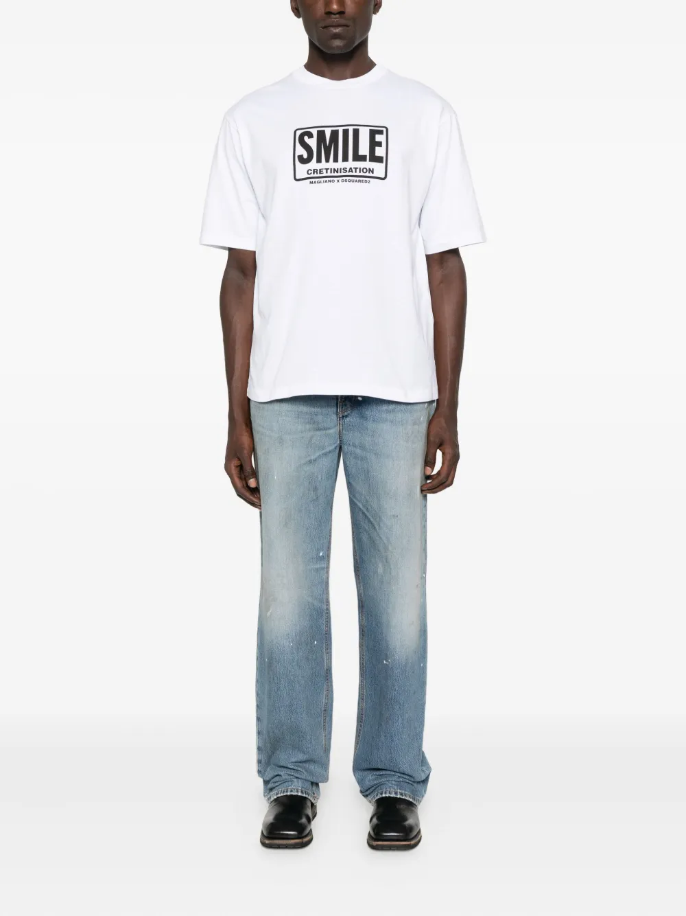 DSQUARED2 x Magliano T-shirt Wit