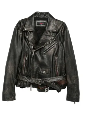 Dsquared2　ディースクエアード　スウェード　レザー　ジャケット　46 Dsquared2ディースクエアードスウェードレザージャケット46