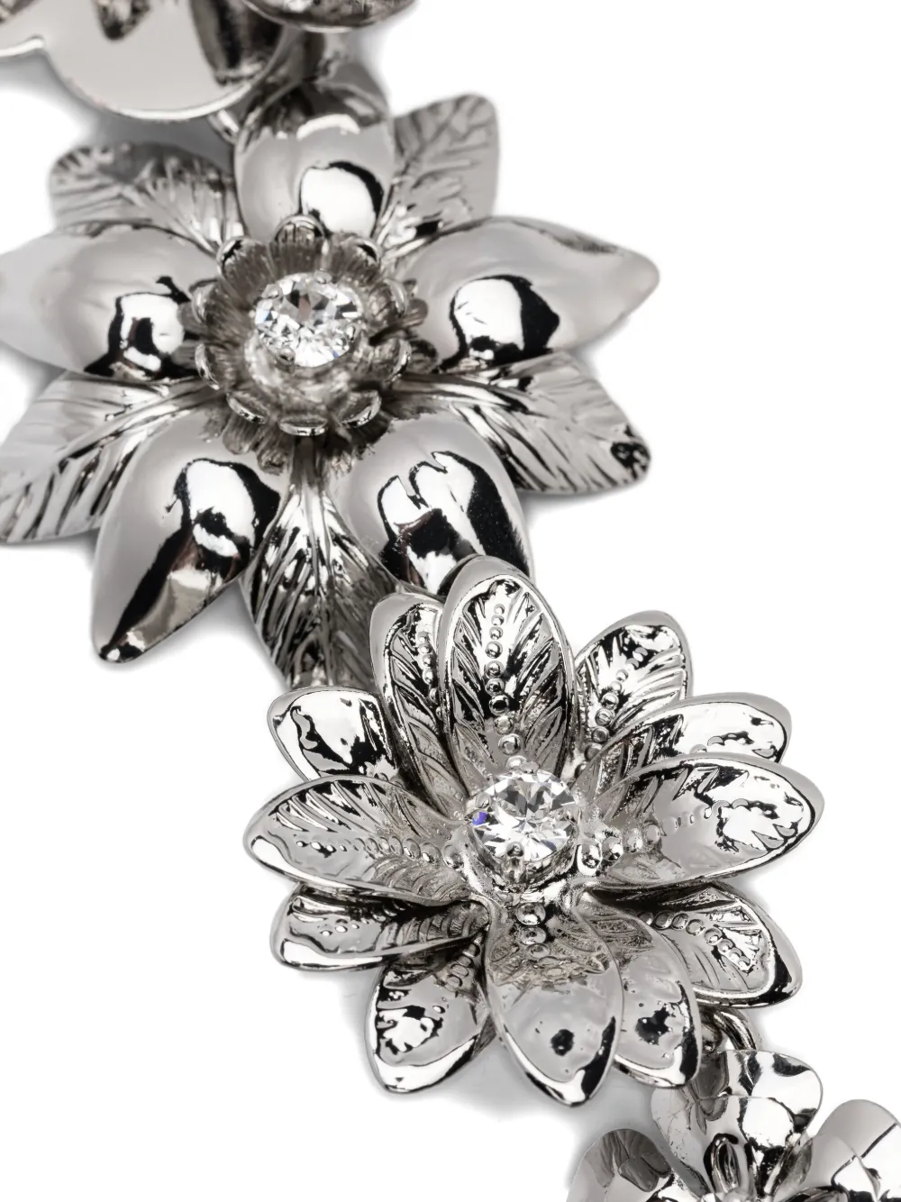 Blumarine Silver Necklaces Women In Metallic
