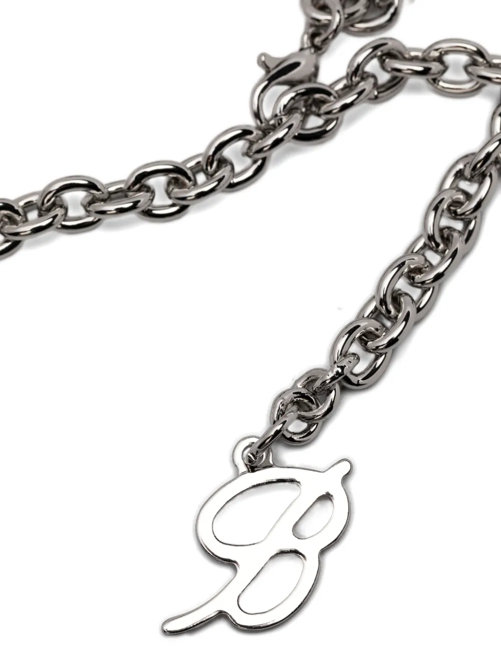 Blumarine Silver Necklaces Women In Metallic