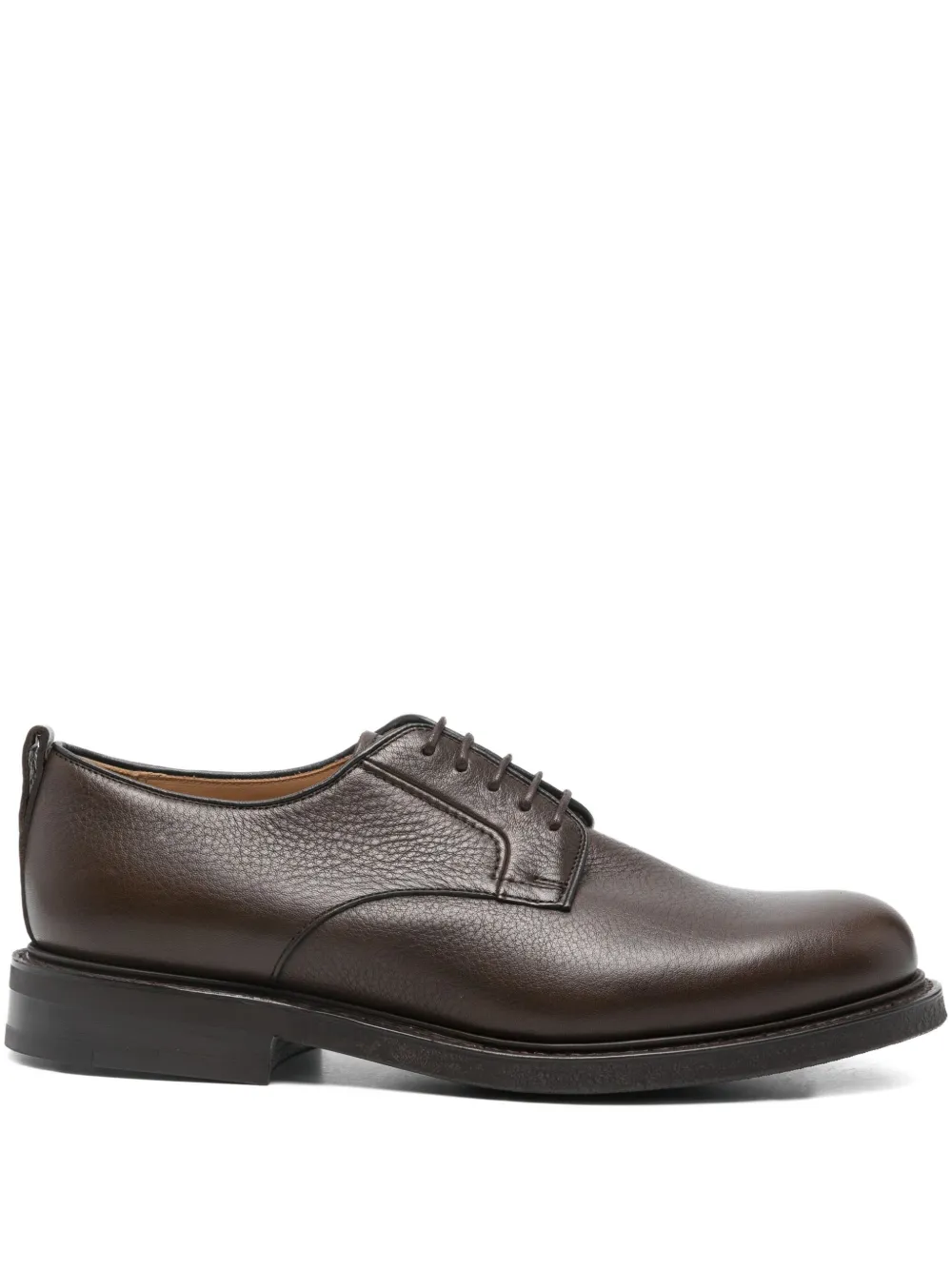 Church's leather lace-up derby shoes Brown