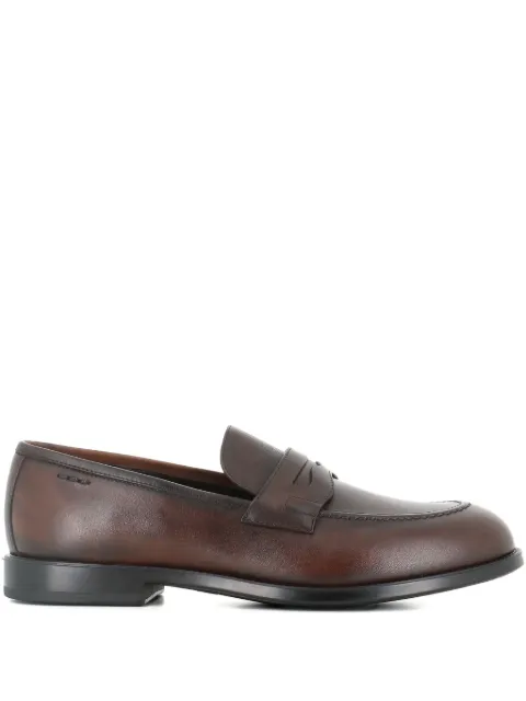Alexander Hotto penny leather loafers