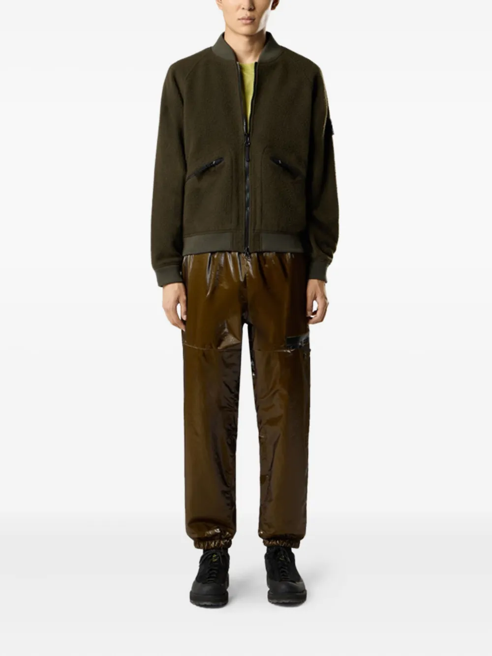 Stone Island zip-fastening jacket | Bomber Jackets | Image 2