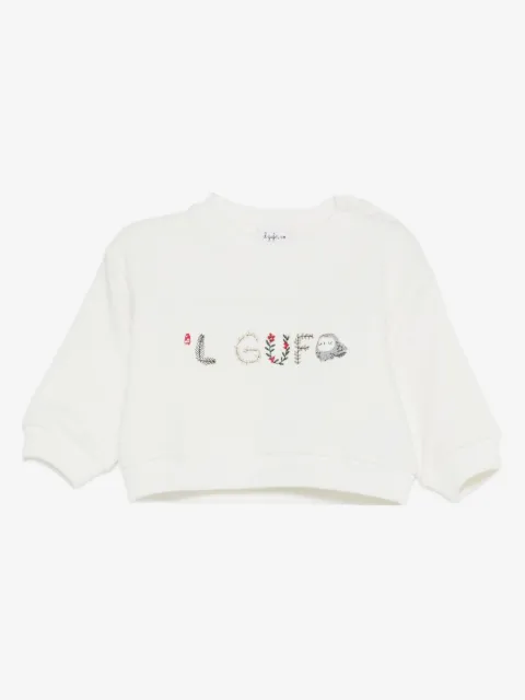Il Gufo embroidered sweatshirt