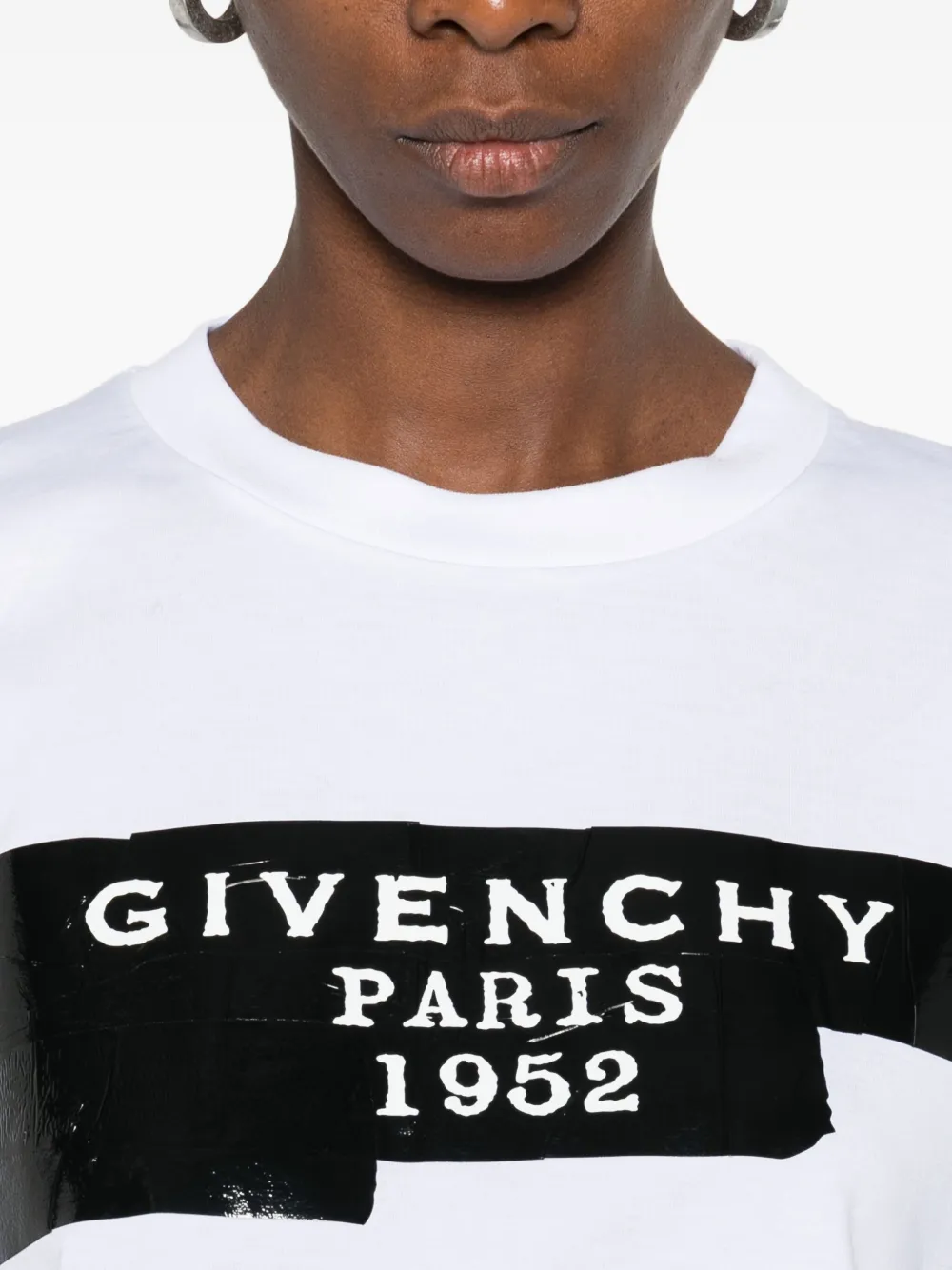 Givenchy T-shirt met grafische print Wit