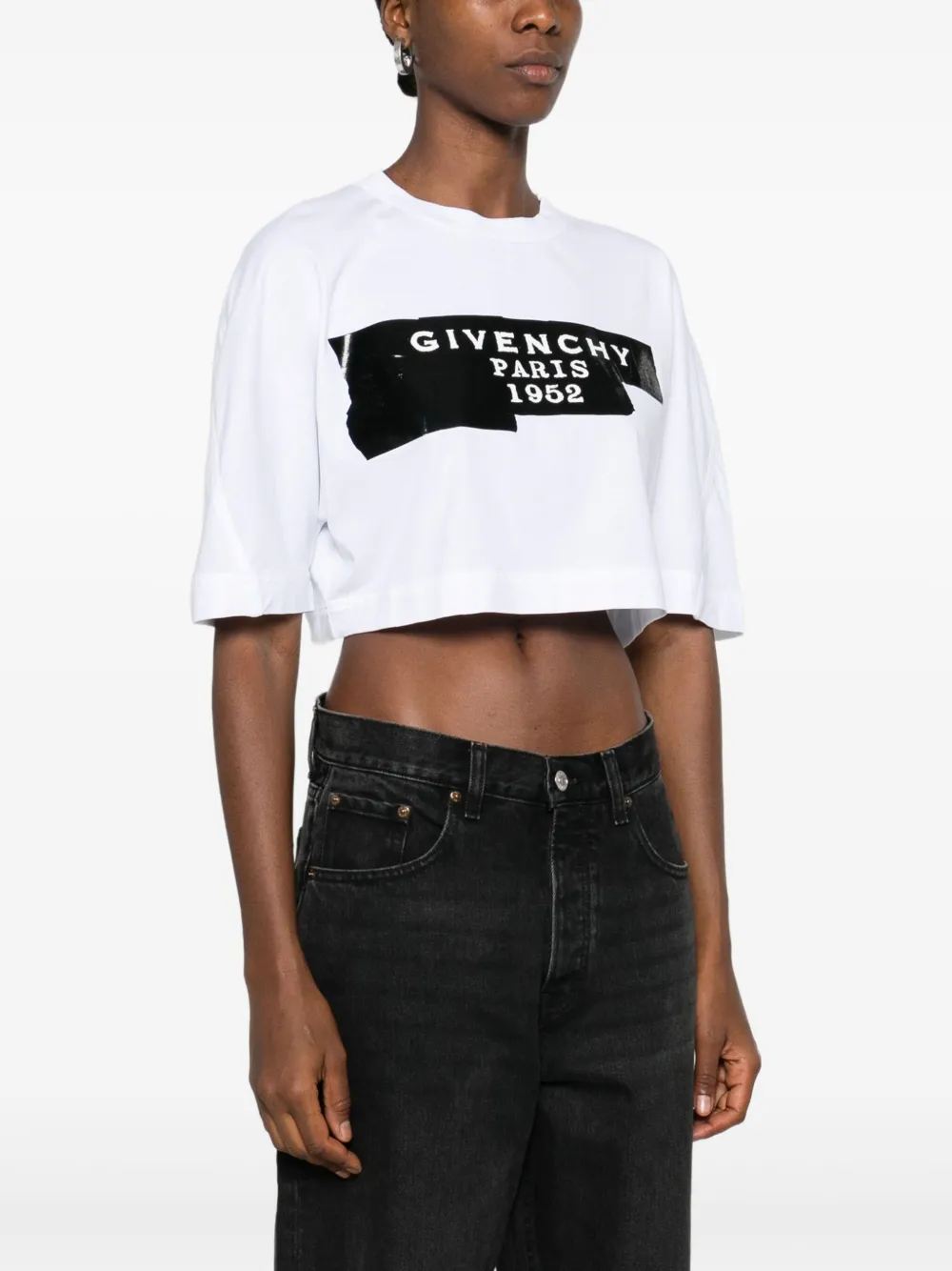 Givenchy T-shirt met grafische print Wit