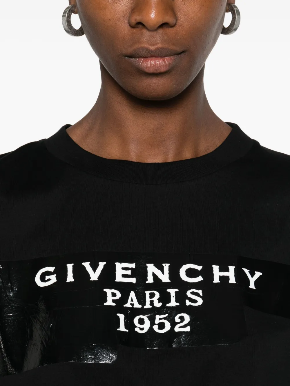 Givenchy T-shirt met grafische print Zwart
