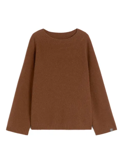 Max Mara Laser crew-neck long-sleeve sweater