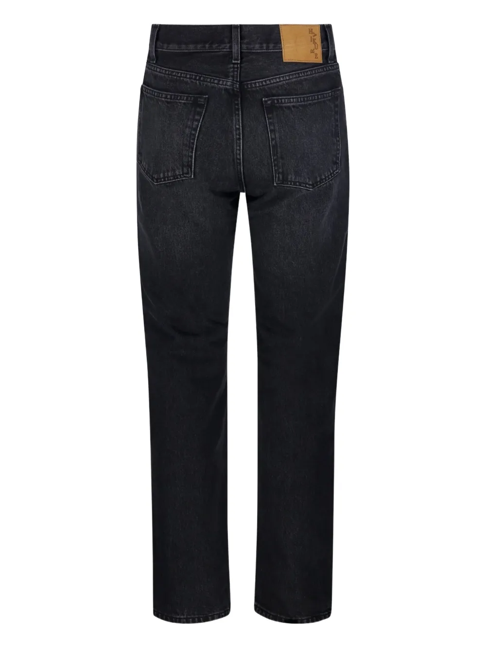 Haikure mid-wash jeans Zwart