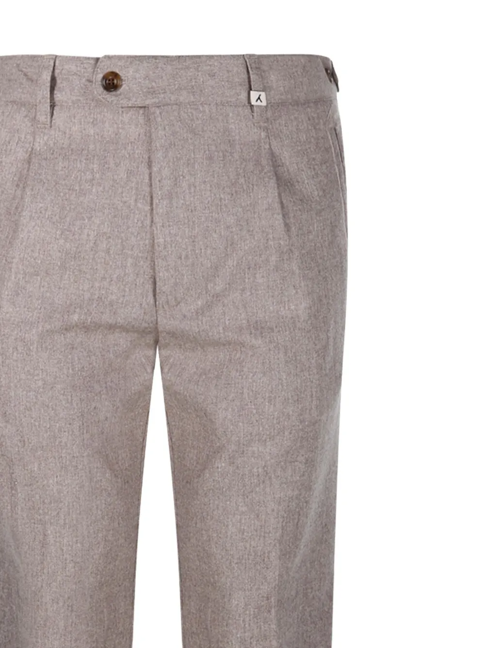 Myths pleated-front trousers Beige