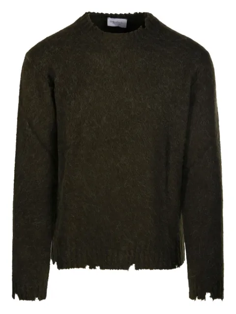 Diana Studio frayed-hem wool sweater