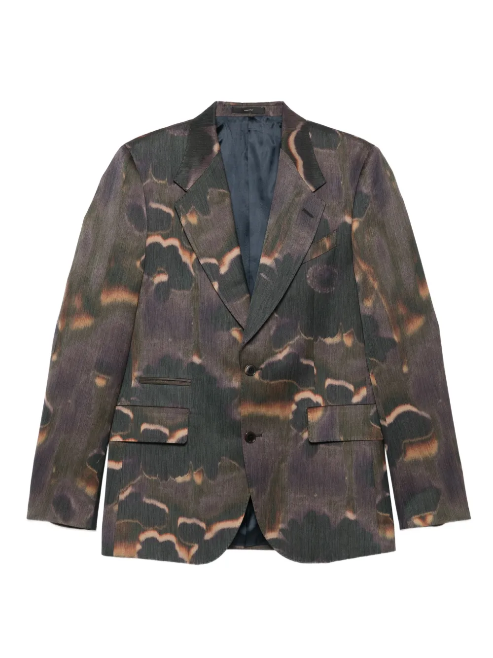 Paul Smith abstract-print blazer | Grey | Image 1