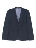 Paul Smith checked-pattern wool suit - Blue