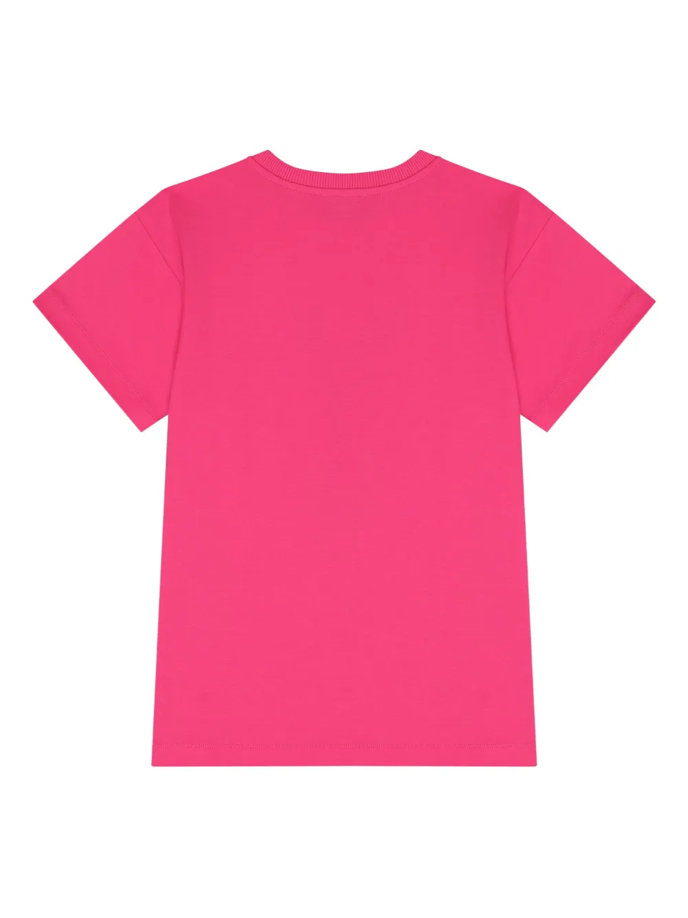 Moschino Kids T-shirtjurk met logo Roze