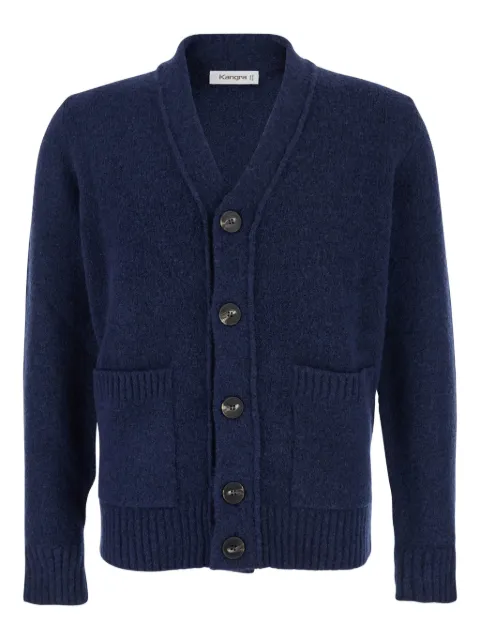 Kangra buttoned v-neck cardigan