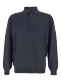 Kangra four-button placket polo shirt - Blue