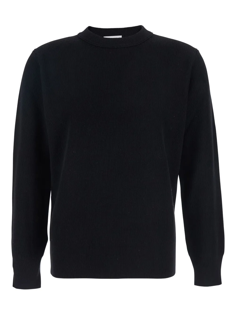 Kangra ribbed crew-neck sweater Blauw