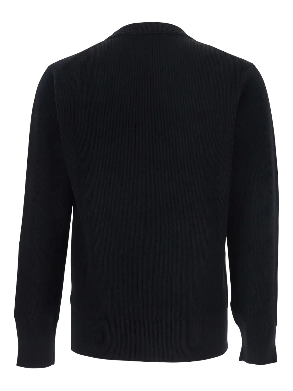 Kangra ribbed crew-neck sweater Blauw