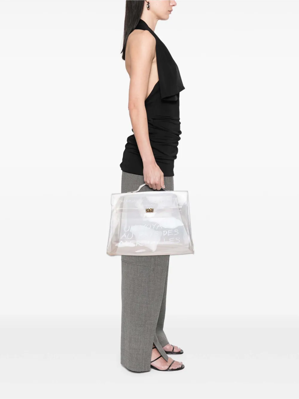 Hermès Pre-Owned 1997 Vinyl Souvenir De L Exposition Kelly handbag | Pre-Owned | Image 2