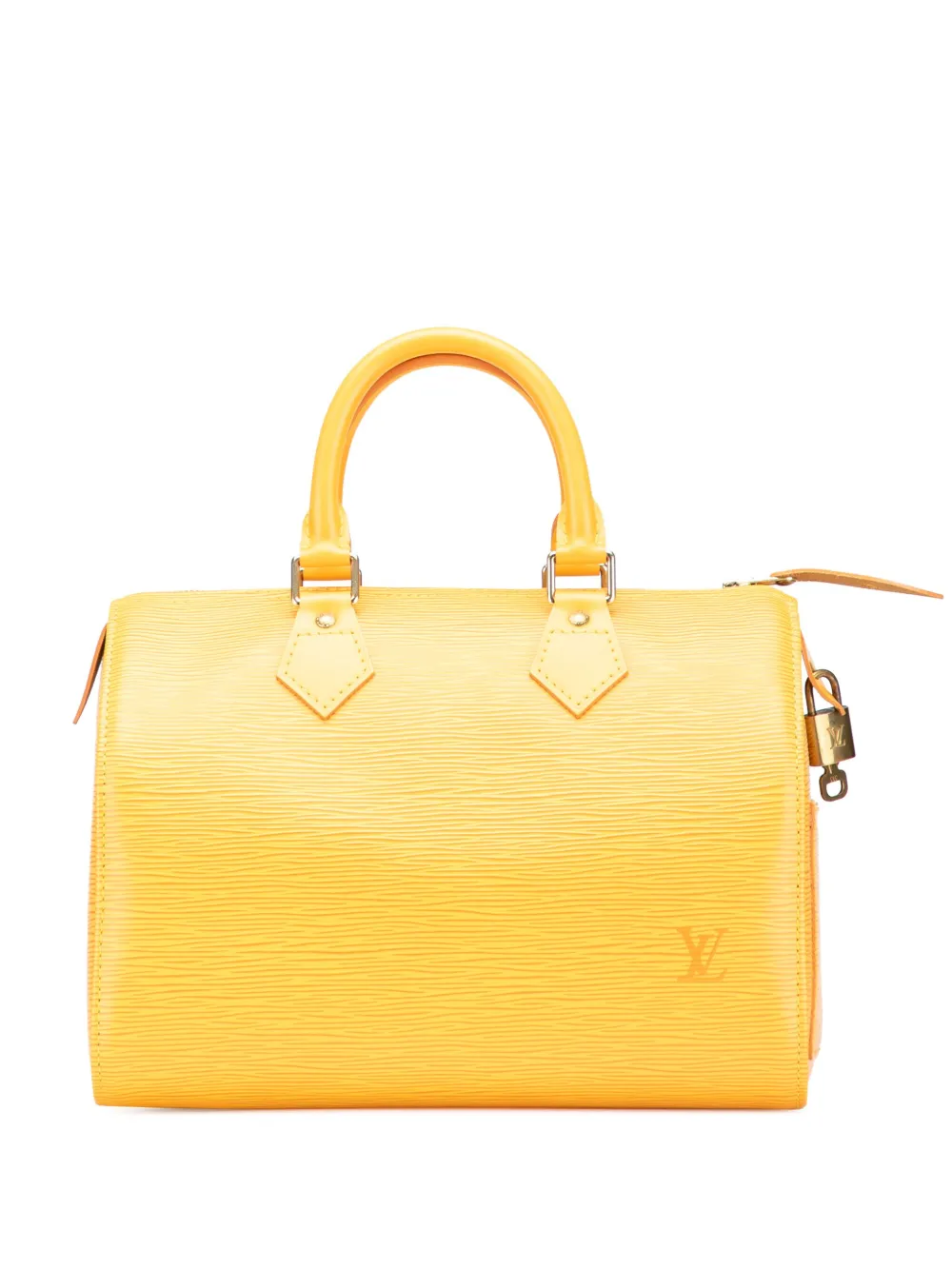 Louis Vuitton Pre-Owned 1996 Epi Speedy 25 boston bag - イエロー Louis Vuitton Pre-Owned 1996 Epi Speedy 25 boston bag - イエロー