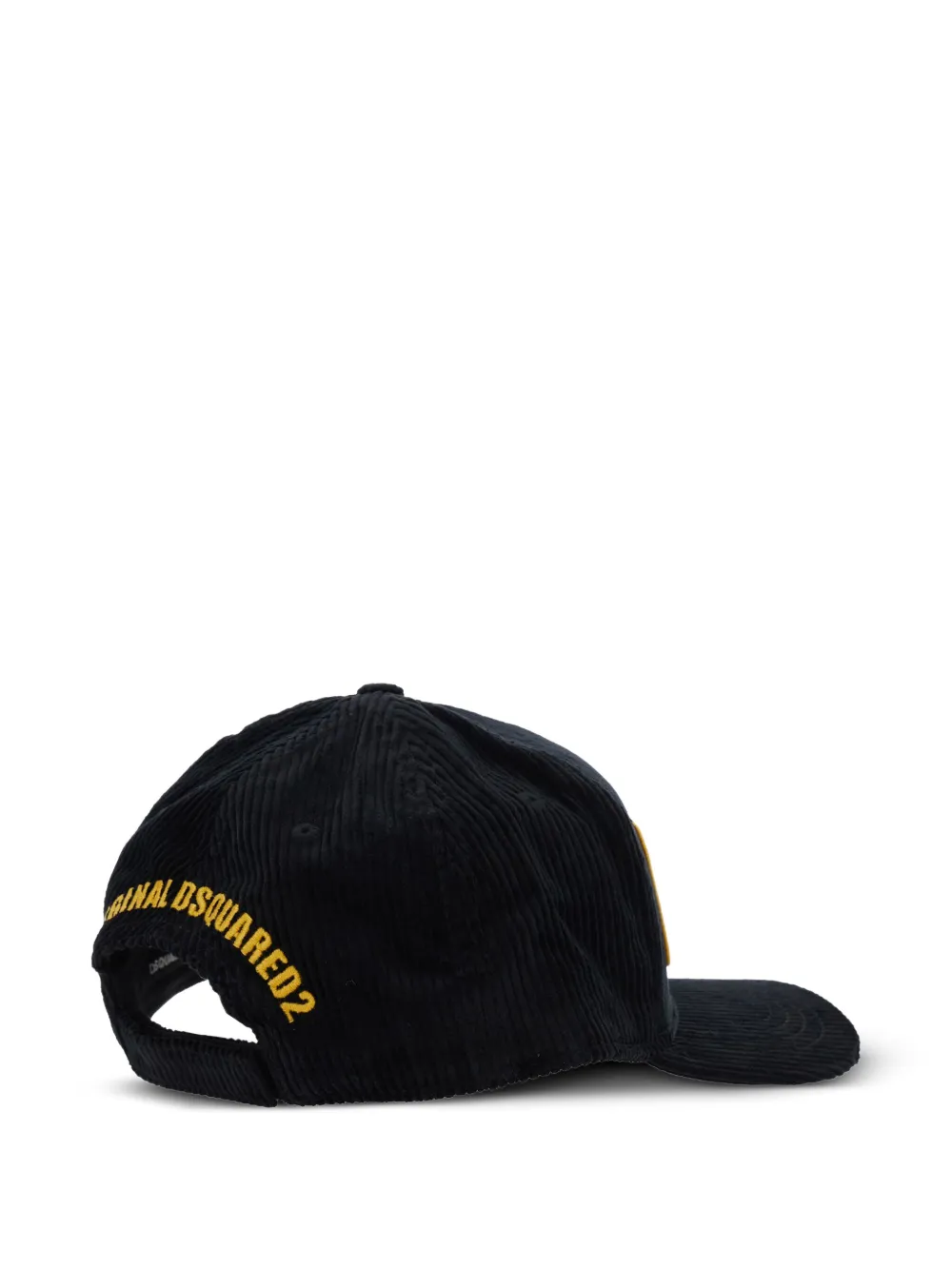 DSQUARED2 Souvenir From Canada corduroy patch baseball cap | Image 2