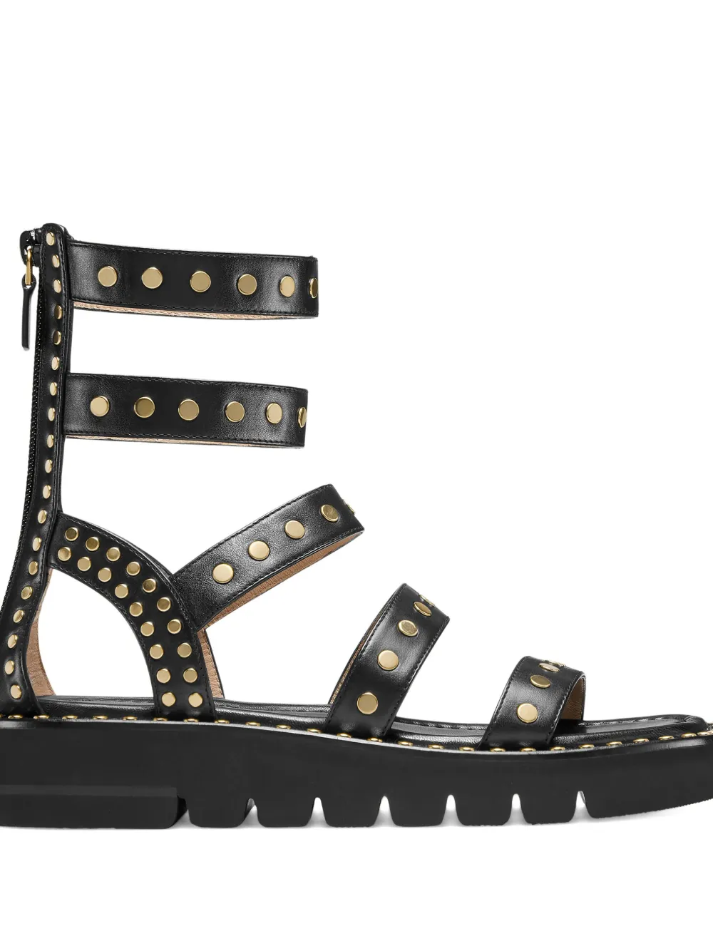 Stuart Weitzman Gala Lift Sandals In Black