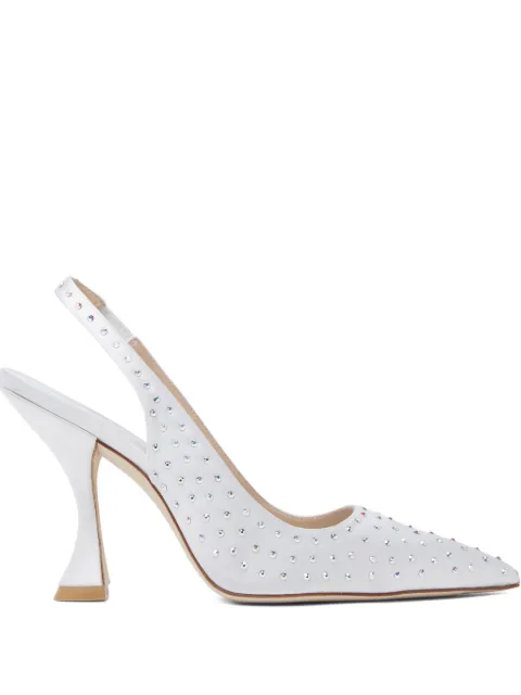 Stuart Weitzman 100mm Glam Xcurve pumps