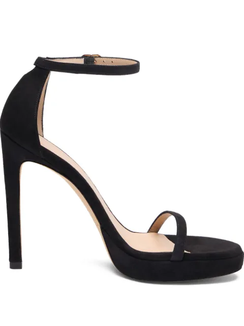 Stuart Weitzman 120mm Nudist Disco sandals