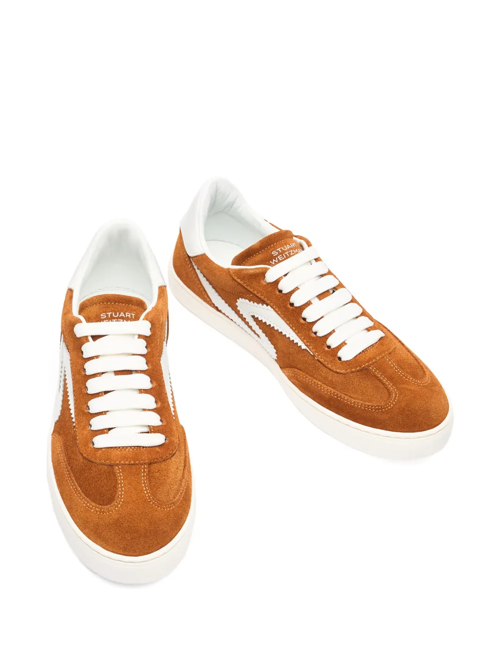 Stuart Weitzman Runaround Sneakers In Brown
