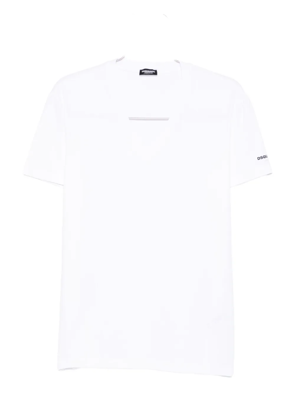 DSQUARED2 v-neck T-shirt (pack of two) Wit