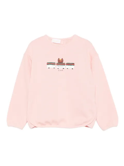 Gucci Kids x Euan Roberts graphic-print sweatshirt