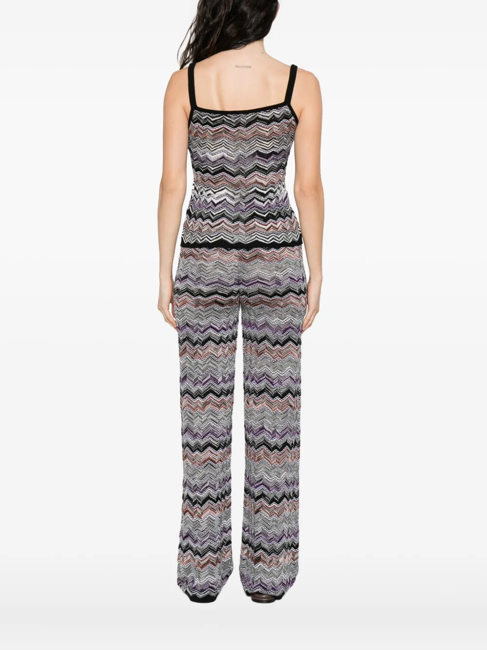 Missoni Gebreide tanktop Zwart