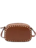 Valentino Garavani mini Rockstud leather cross body bag - Brown