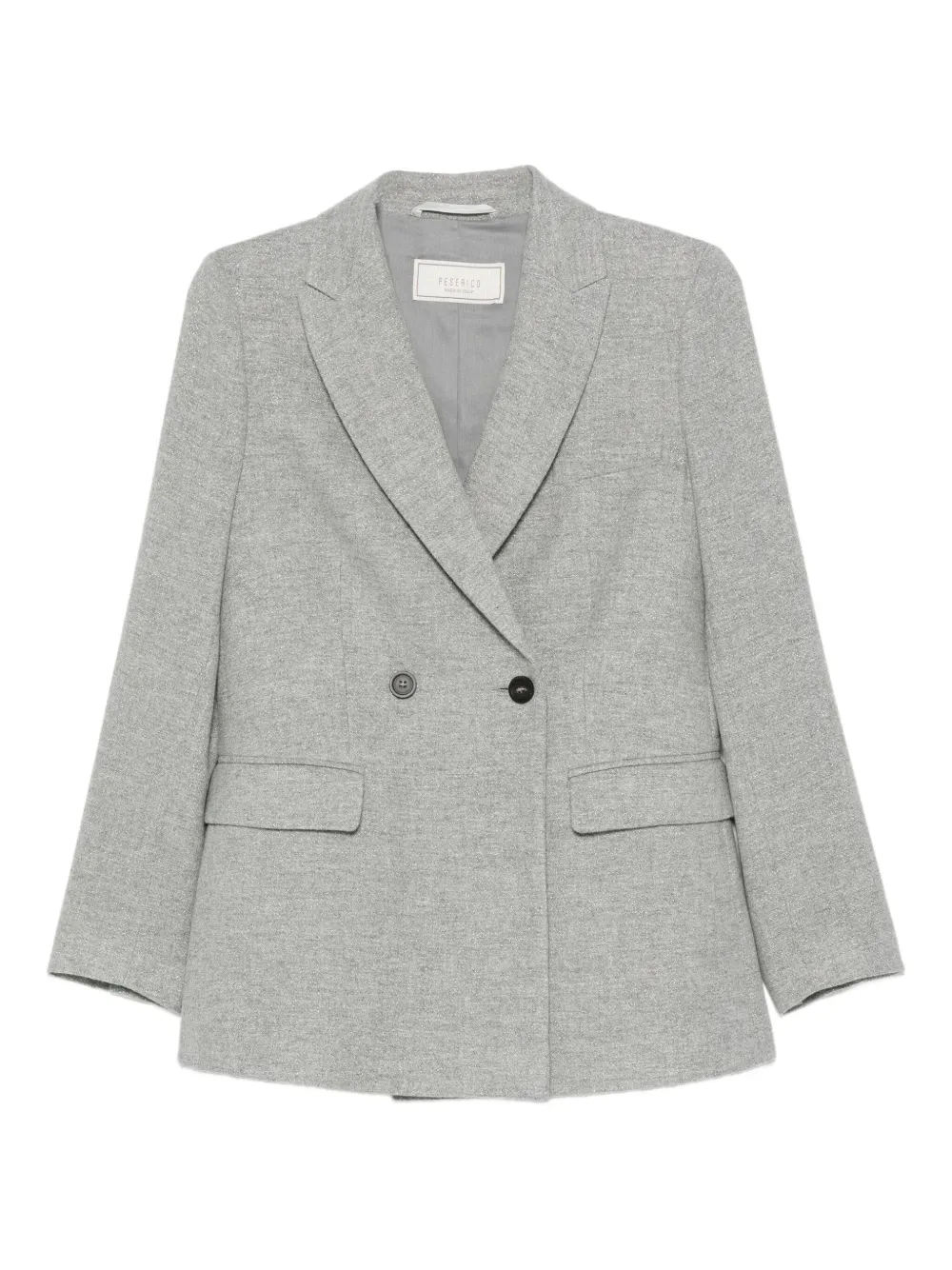 Peserico double-breasted jacket Grijs