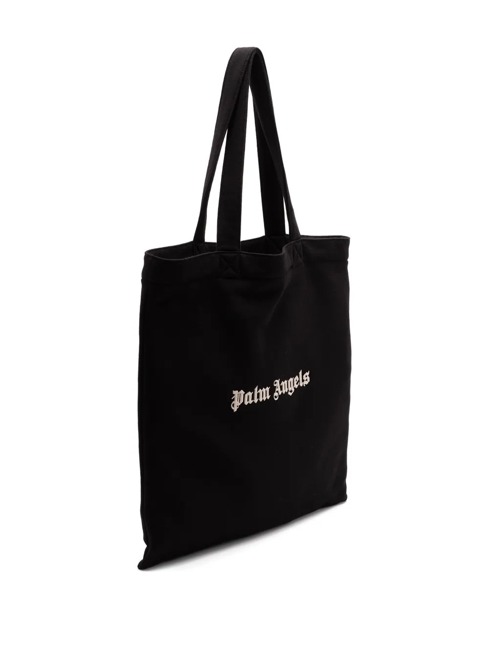Palm Angels Shopper met geborduurd logo Zwart