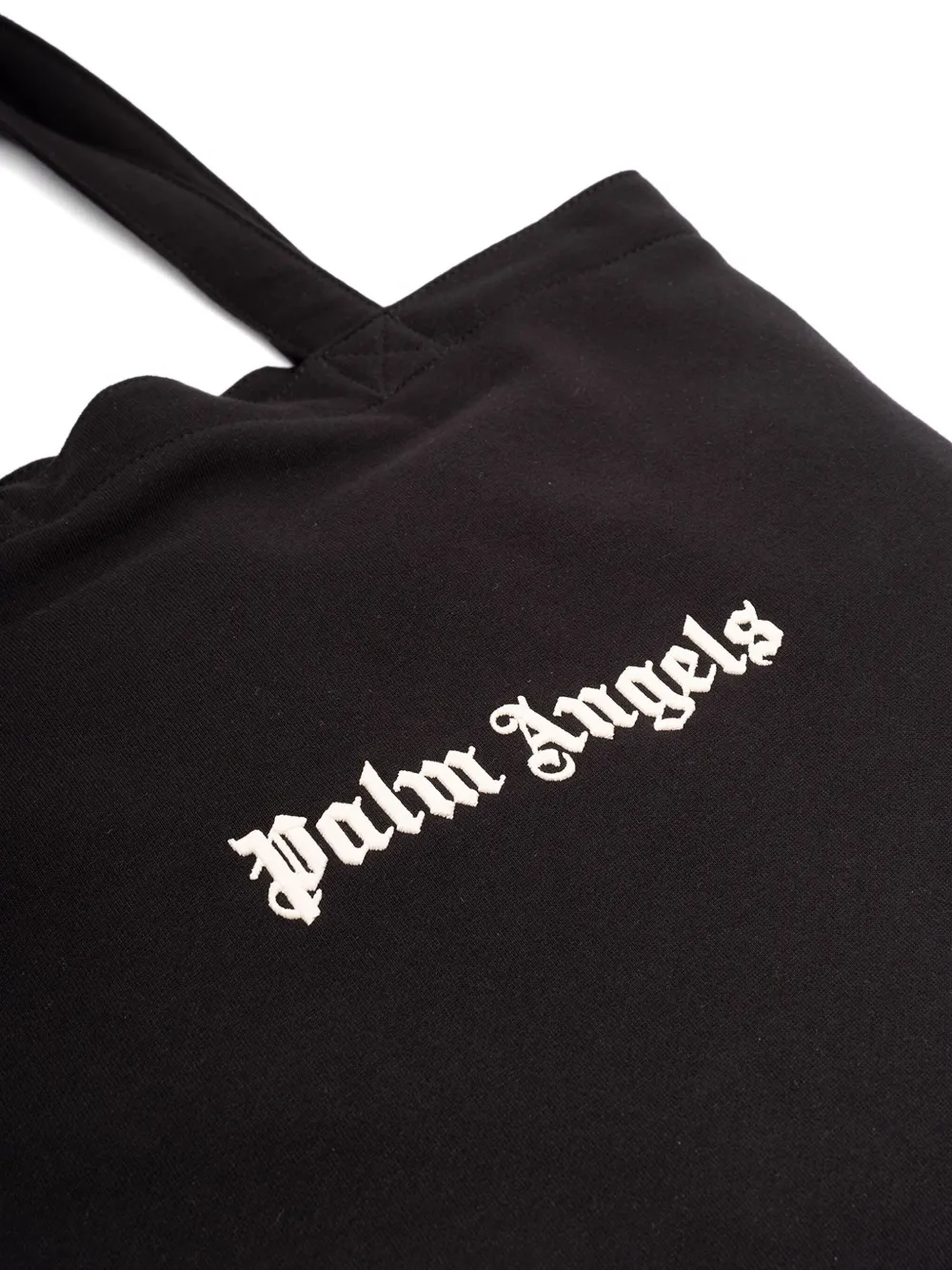 Palm Angels Shopper met geborduurd logo Zwart