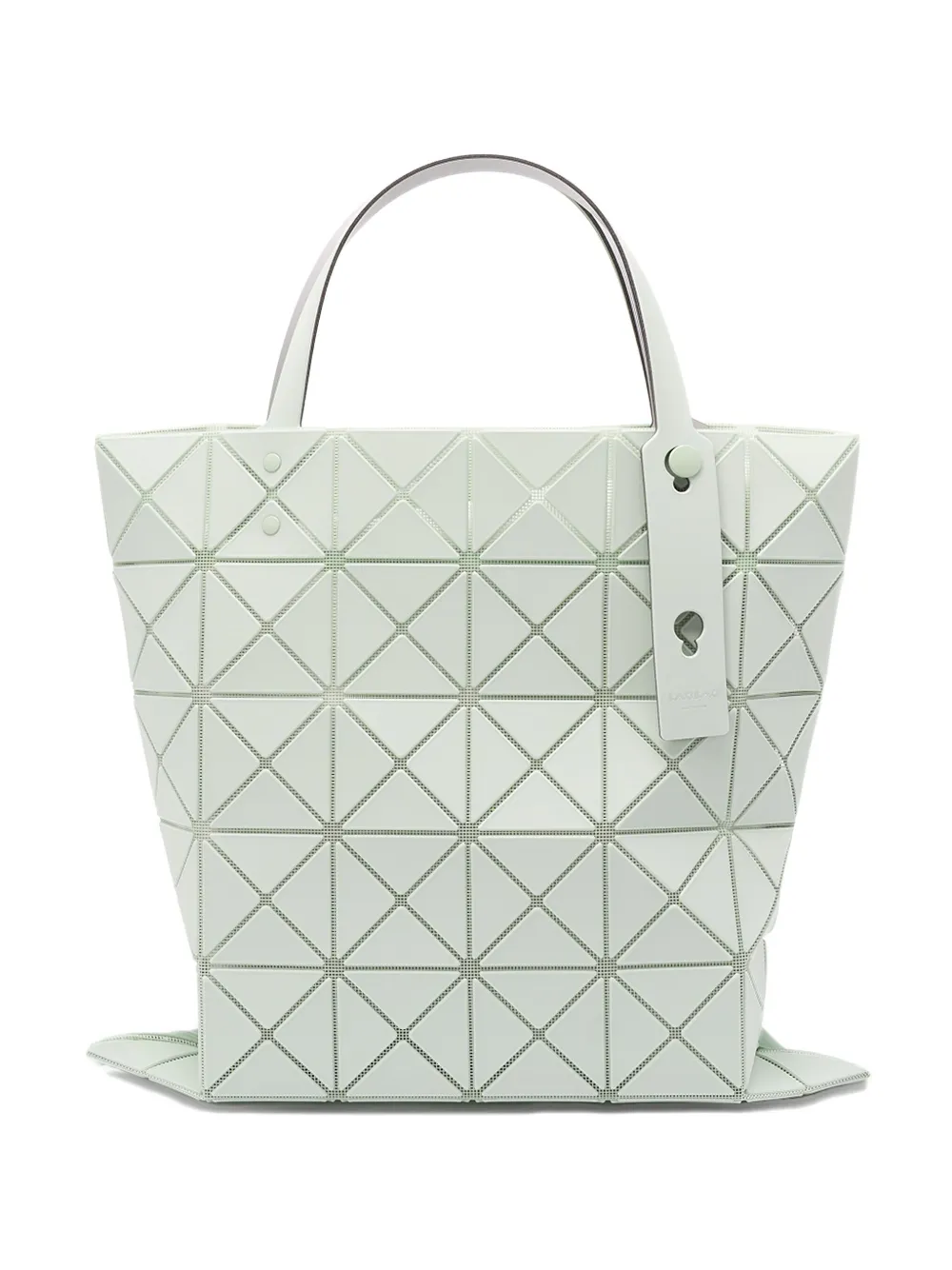Bao Bao Issey Miyake ジオメトリックパターン ハンドバッグ - グリーン Bao Bao Issey Miyake ジオメトリックパターン ハンドバッグ - グリーン