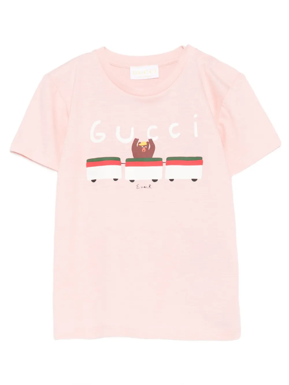 Gucci Kids x Euan Roberts グラフィック Tシャツ - ピンク Gucci Kids x Euan Roberts グラフィック Tシャツ - ピンク
