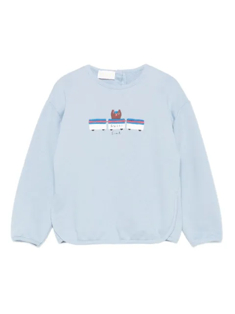 Gucci Kids x Euan Roberts graphic-print sweatshirt